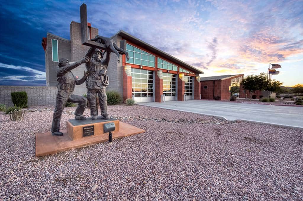 "The Rescuers" by Art Norby in Phoenix