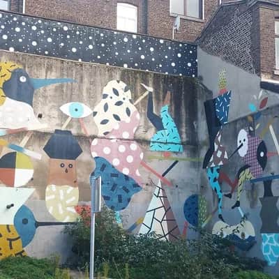 "The birds" by HELL'O in Liege