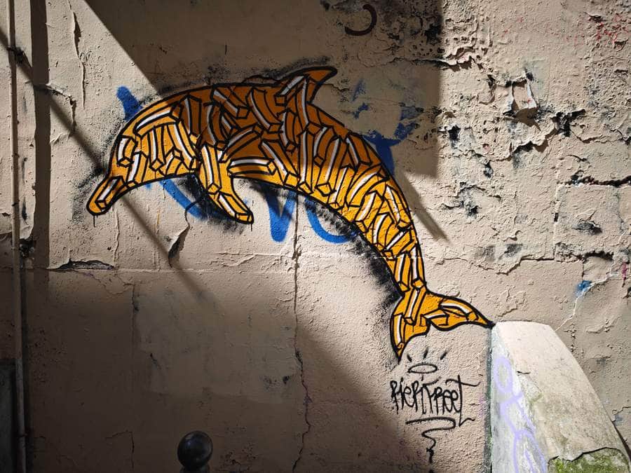 "FREETER LE FLIPPER" by PIER'FREET in Paris