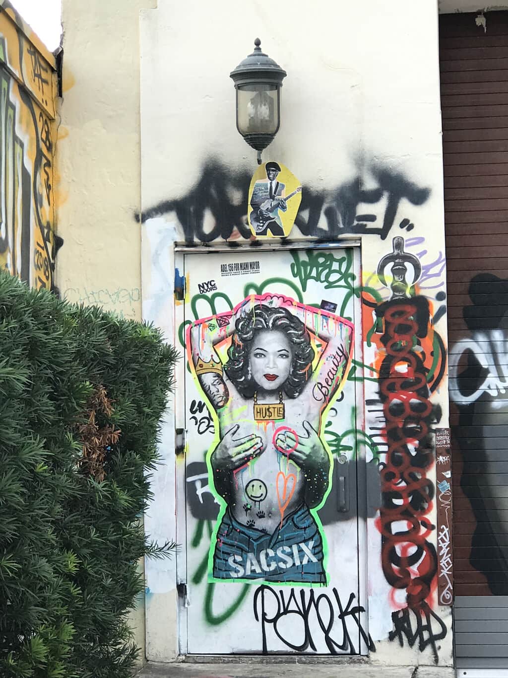 "Portrait with Hustle and Attitude" by SACSIX in Miami
