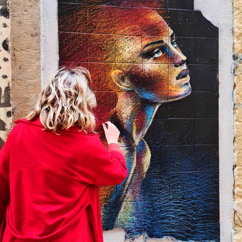 "Dançando no Escuro" by EMYART-S in Lisbon