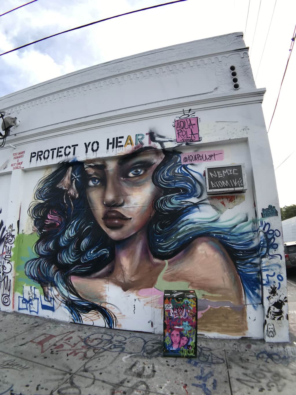 "Protect Yo Heart" by Aquarela Sabol in Miami