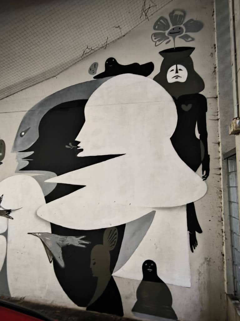 "Surreal Silhouettes and White Profiles" by Wesr in Berlin