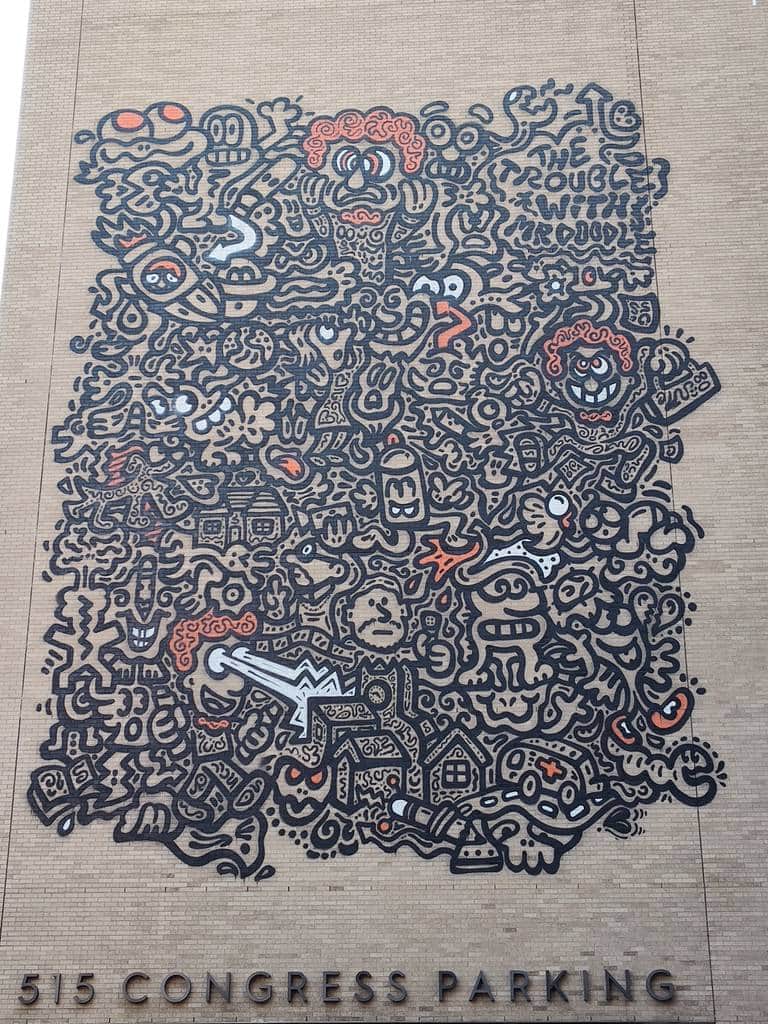 "Austin Mr. Doodle Mural" by Mr. Doodle in Austin