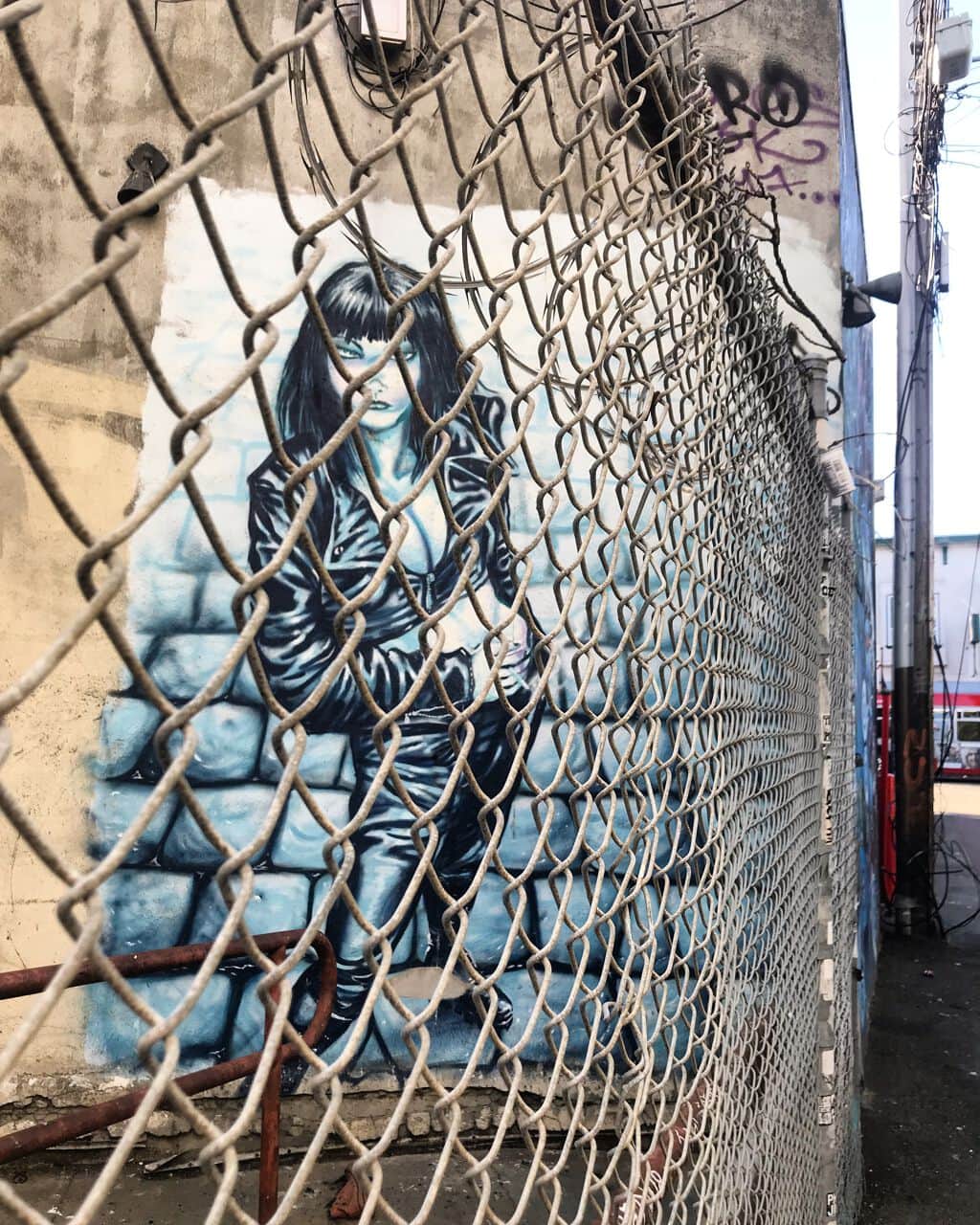 "Woman in Blue" in San Francisco