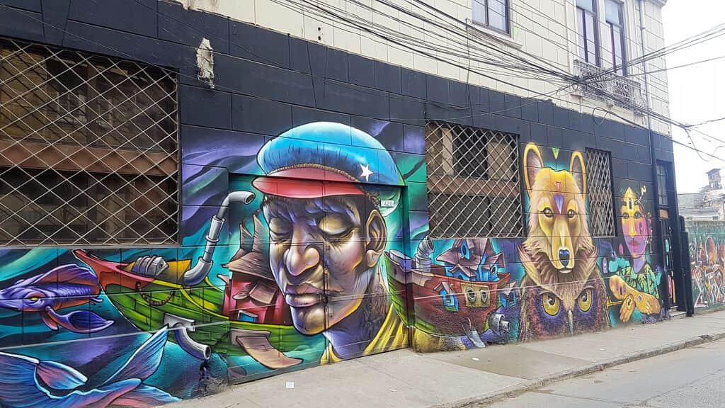 "Espacio 420" by Shalak Attack in Valparaiso