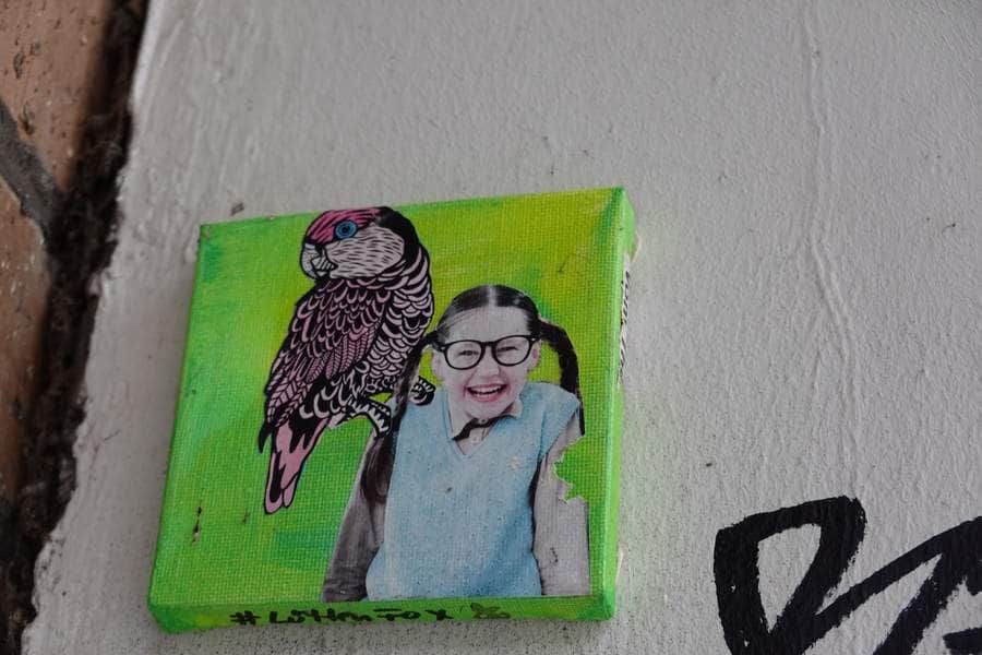Untitled street art by lüttenFox in Hamburg