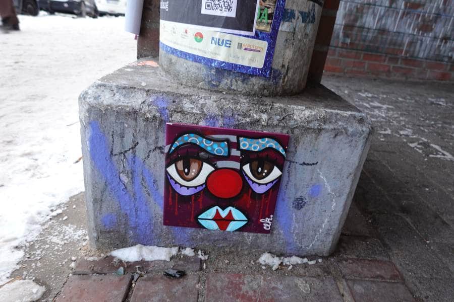 Untitled street art by Cek in Hamburg