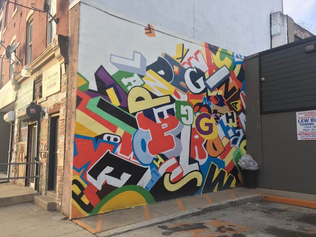 "Reading Between the Lines" by Greg Lamarche in Philadelphia