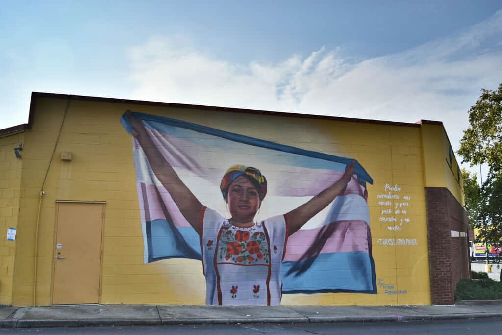 "Trans Latinx Power" by Tatyana Fazializadeh in Atlanta