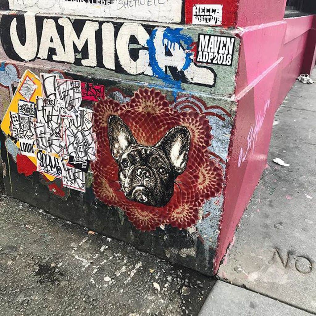 "Clarion Frenchie" by Willow in San Francisco