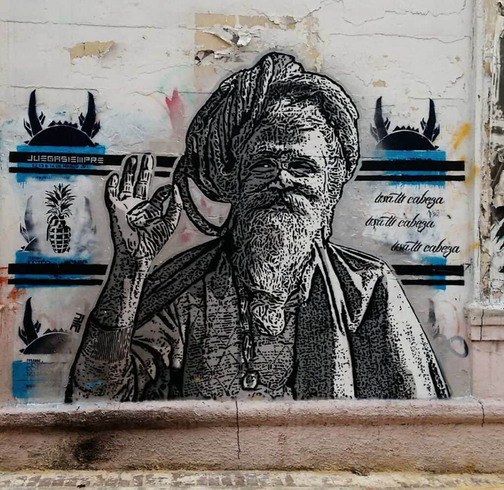 "Use your head - Usa tu cabeza" by DjLu/Juegasiempre in Bogota