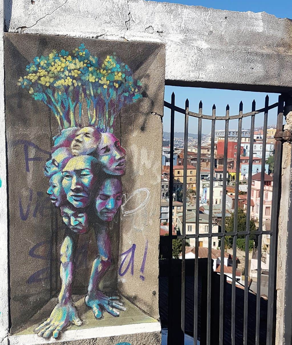 "Cuadro" by Cromomaniaco in Valparaiso