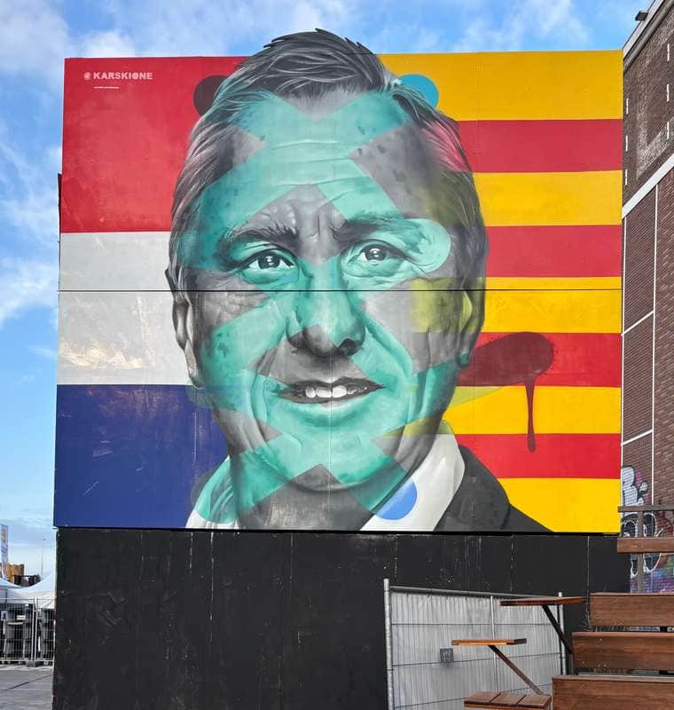 "Johan Cruyff" by Karski in Amsterdam