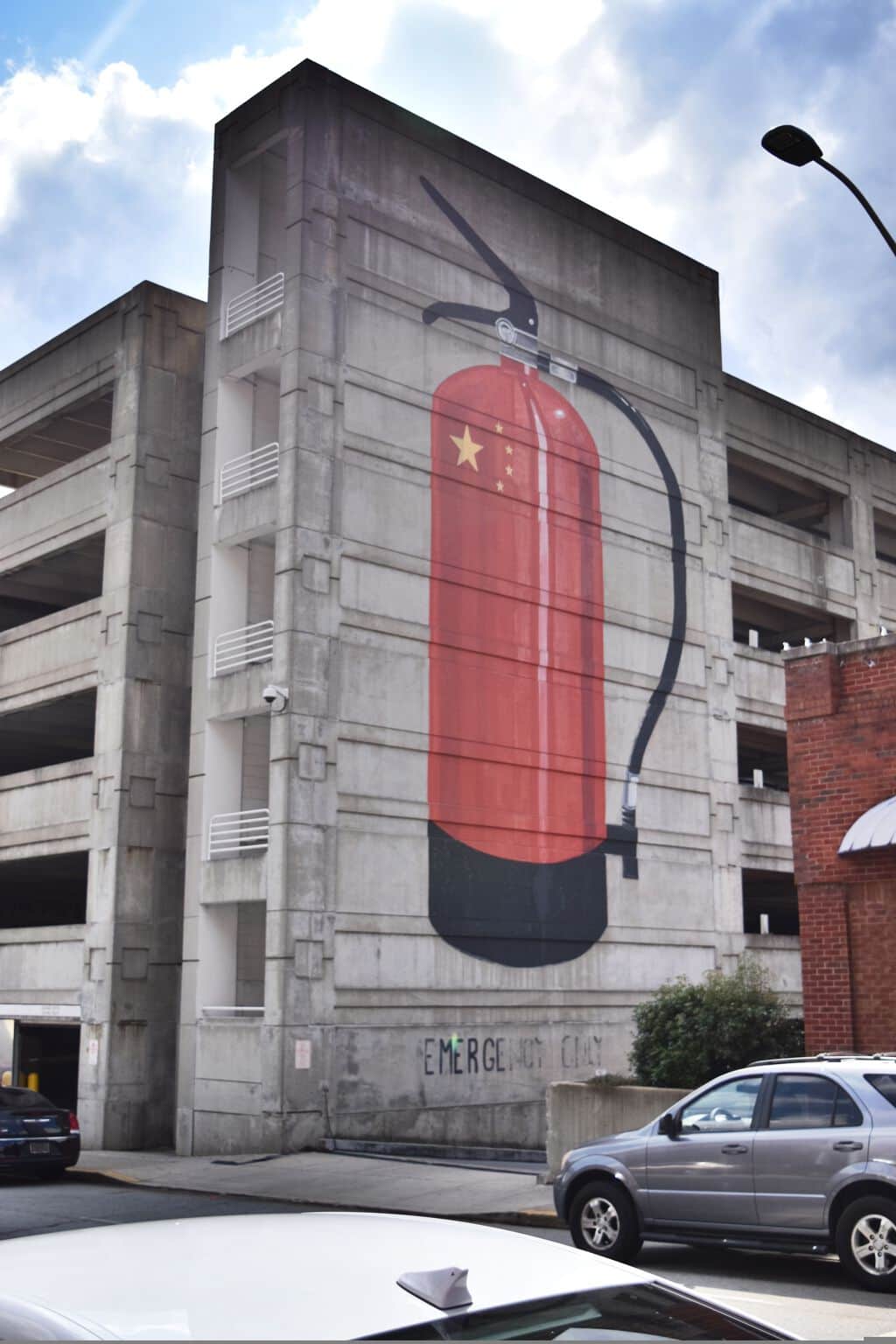 "Emergency Only" by Escif in Atlanta