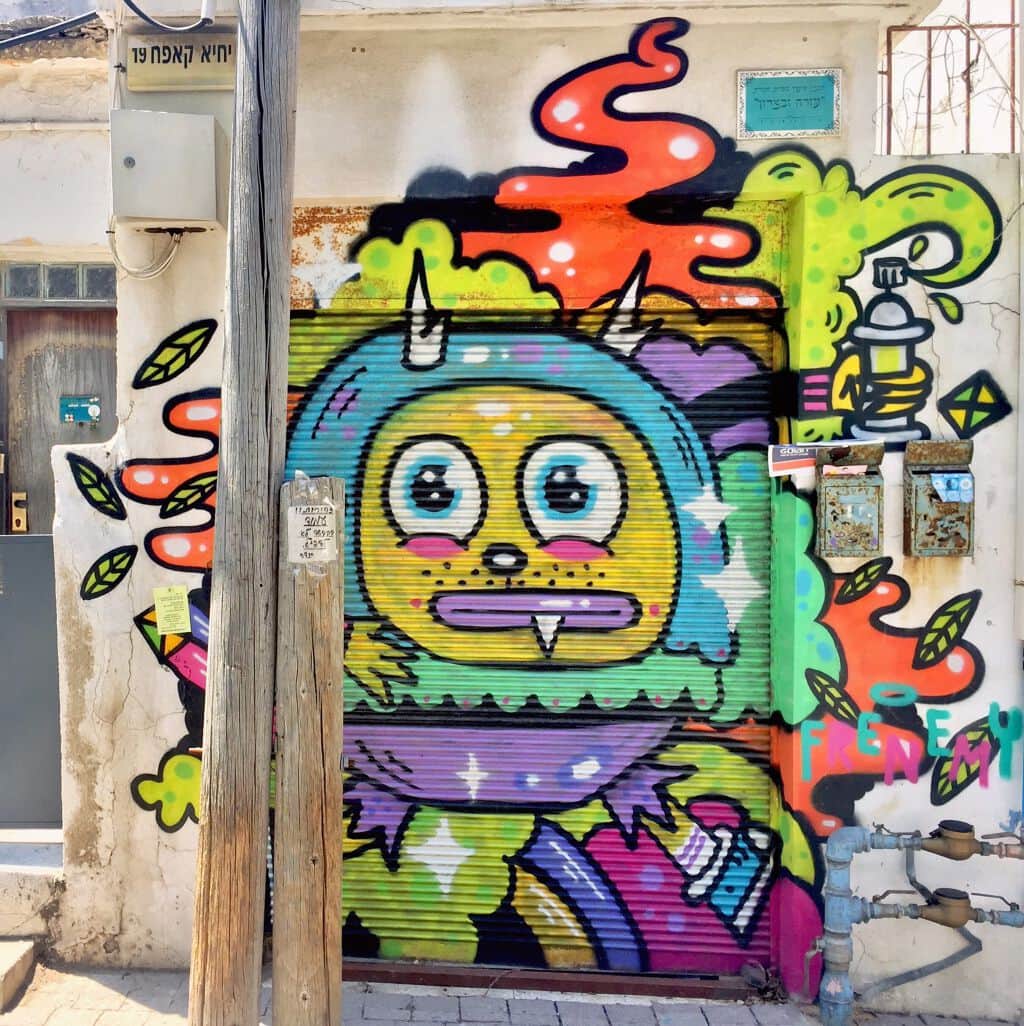Untitled street art by Frenemylife in Telaviv