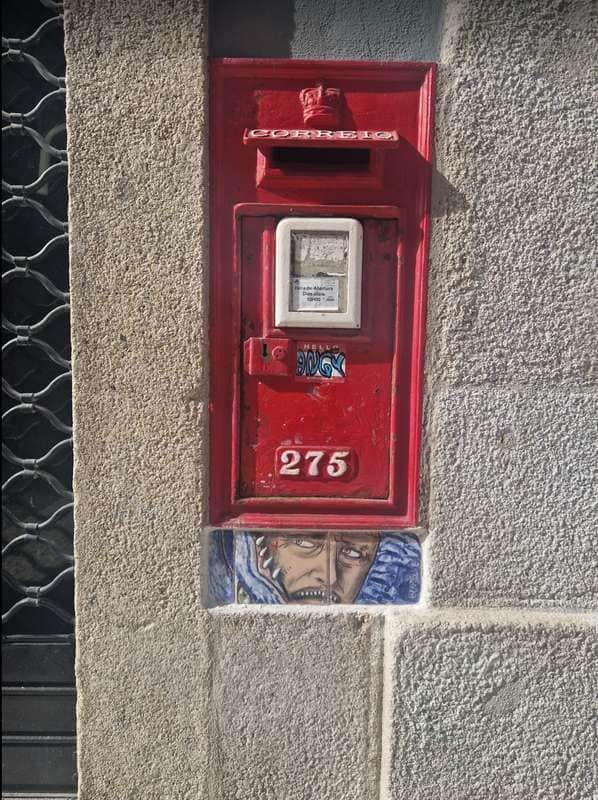 "Mailbox Monster Portrait" by Berri Blue in Porto