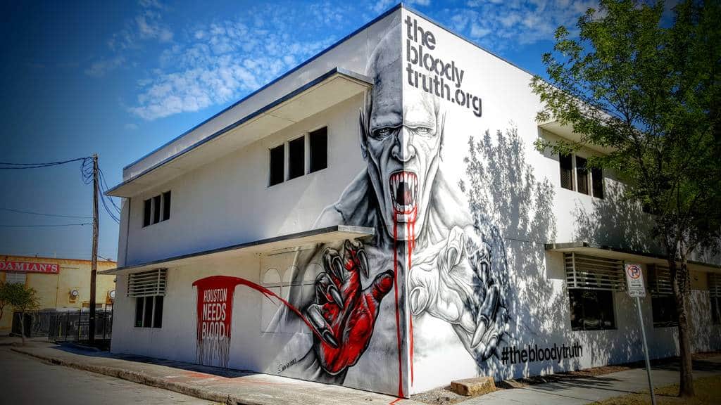 "The Bloody Truth" by Sebastien "Mr.D" Boileau in Houston