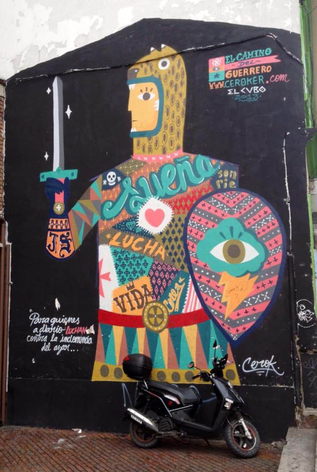 "The inclemency of chance - La inclemencia del azar" by Ceroker in Bogota