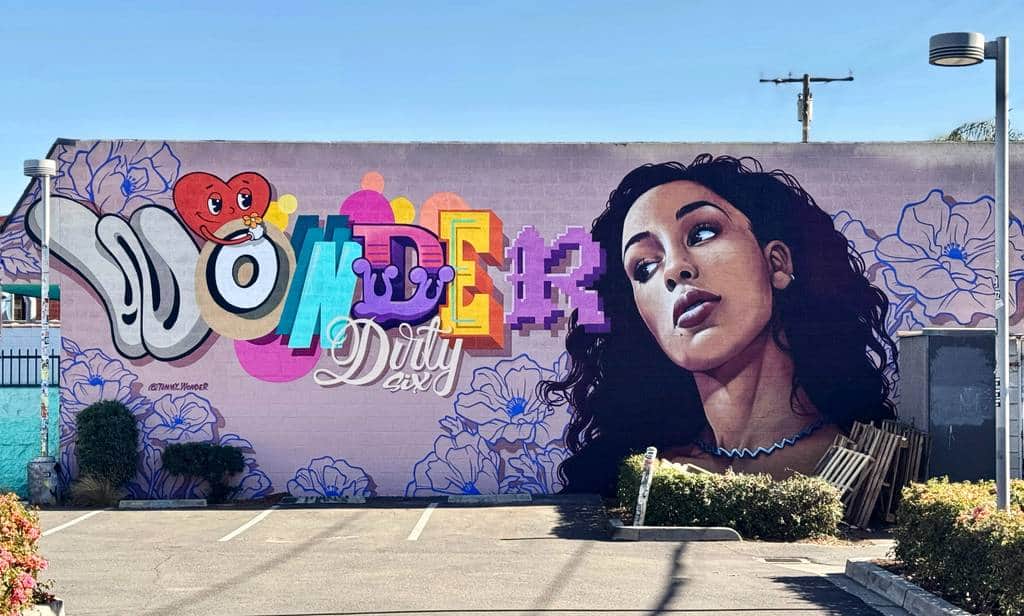 "Love Dirty with Floral Dreams" by Dirtysix in Los Angeles