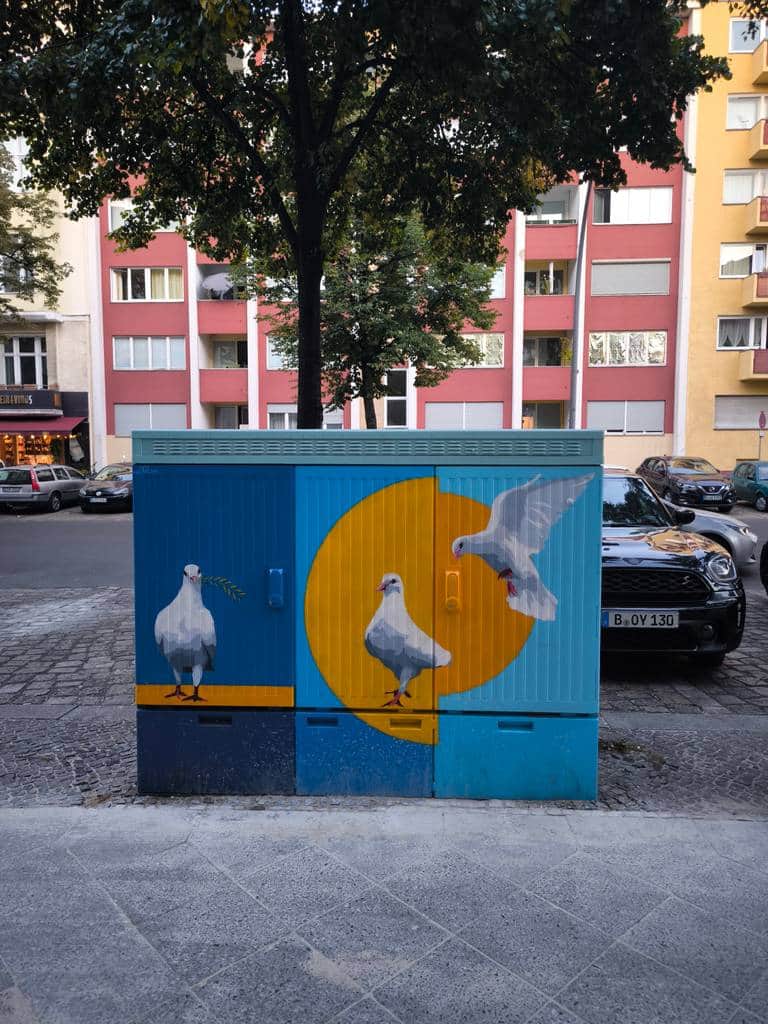 "White doves" by Caz.L in Berlin