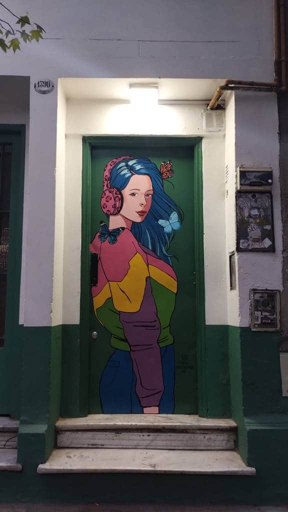 "The girl" by pinta argentina ok in Buenosaires