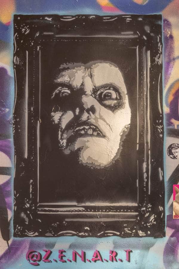 Untitled street art by Zen in London