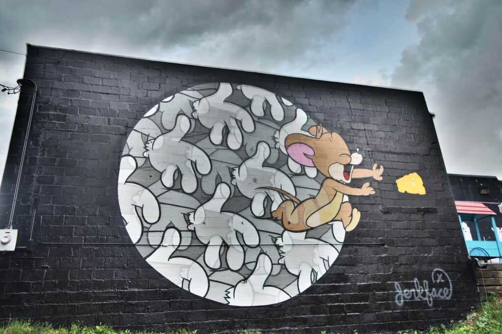 "Tom & Jerry" by Jerkface in Atlanta