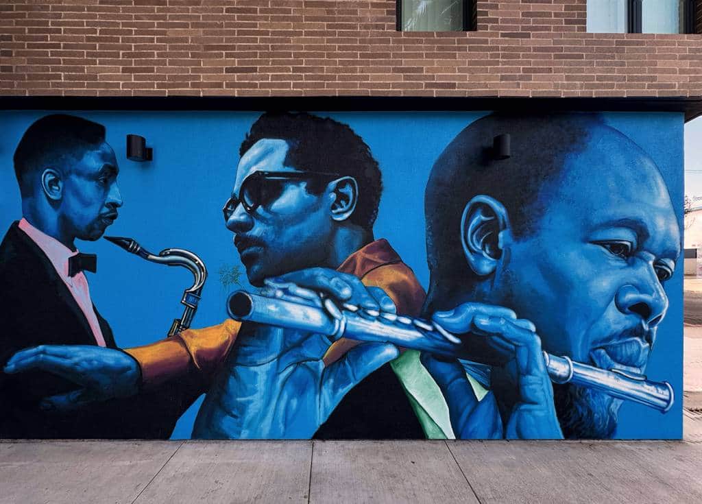 Untitled street art by Ernest Shaw in Los Angeles