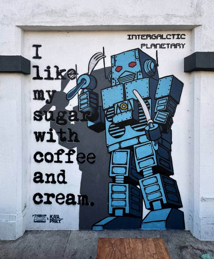 "Intergalactic Planetary" by Kar Part in Los Angeles