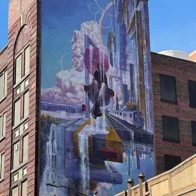 "Industrial Dreams in Flight" by Vesod in New York