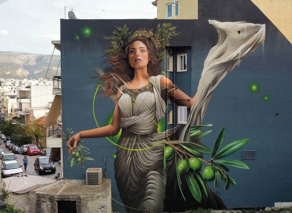 "Athena" by Mister Copy in Athens