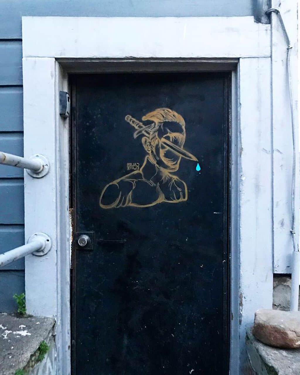 "Faceless" by Calen Blake in San Francisco