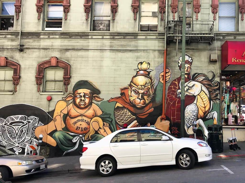 "Notorious P.I.G." by Luke Dragon in San Francisco