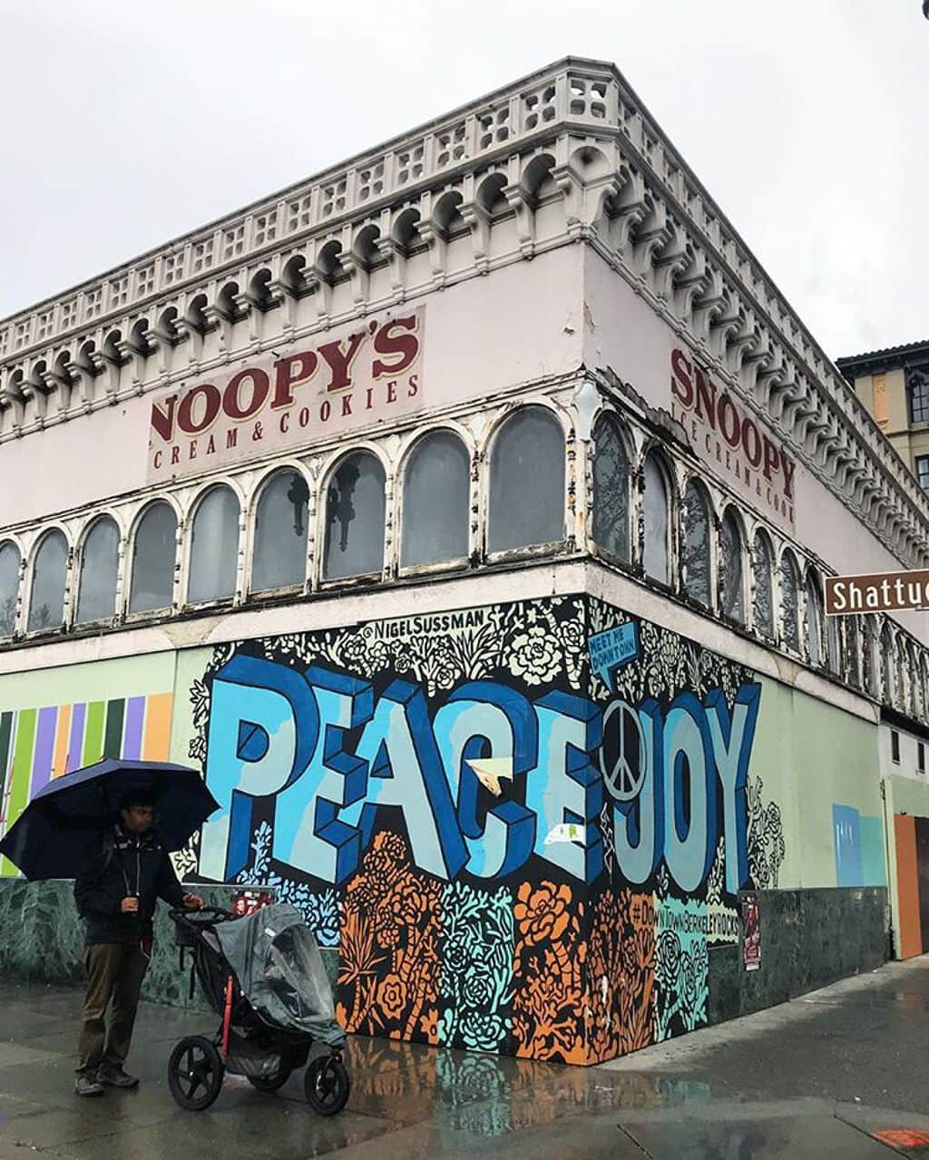 "Peace & Joy" by Nigel Sussman in San Francisco