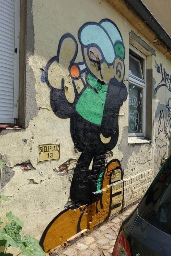 Untitled street art by Muretz in Hamburg