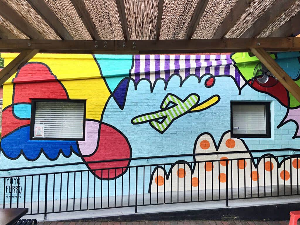 Untitled street art by Yoyo Ferro in Atlanta
