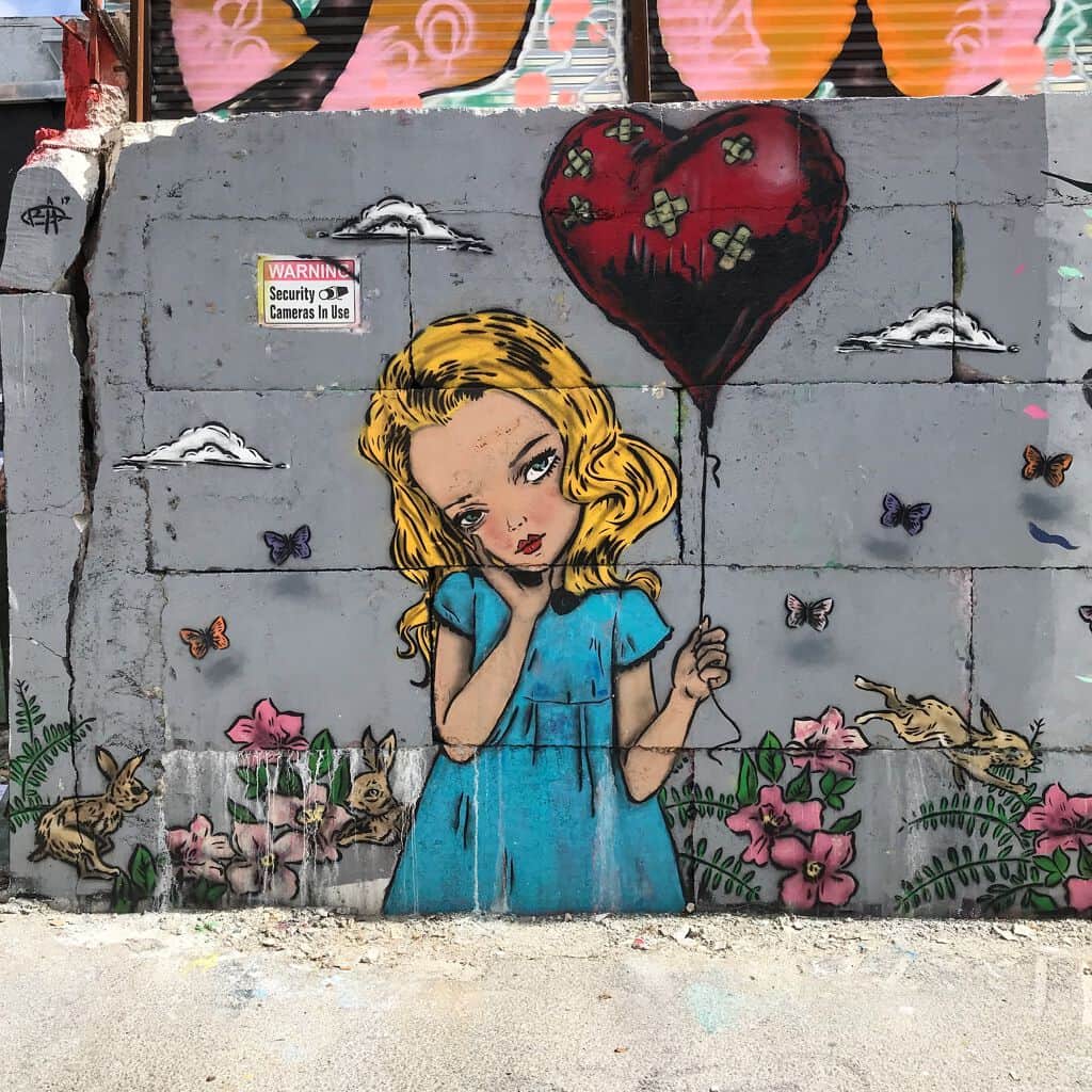 Untitled street art by Registered Artist in Miami