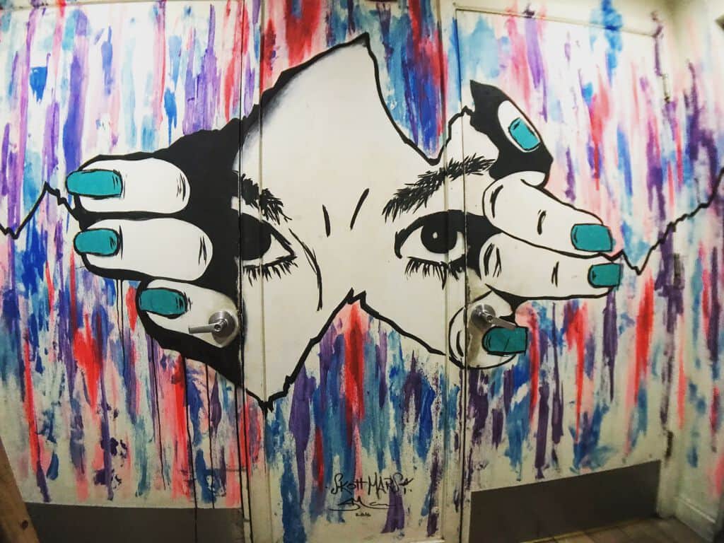 Untitled street art by Skott Marsi in Miami