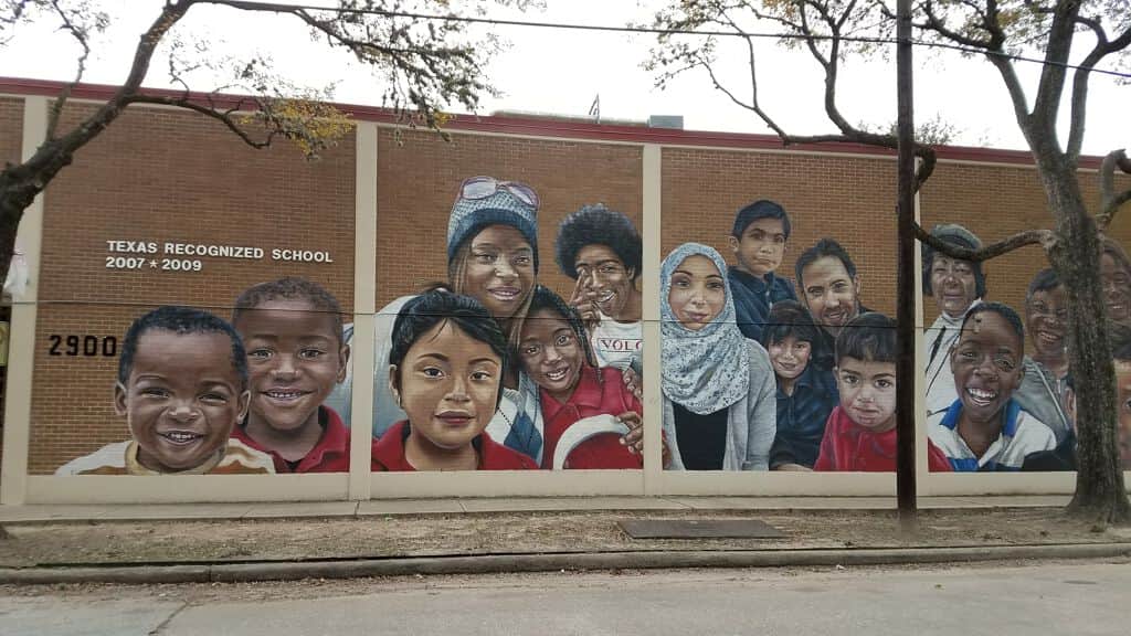 "Blackshear Elementary" by Anat Ronen in Houston