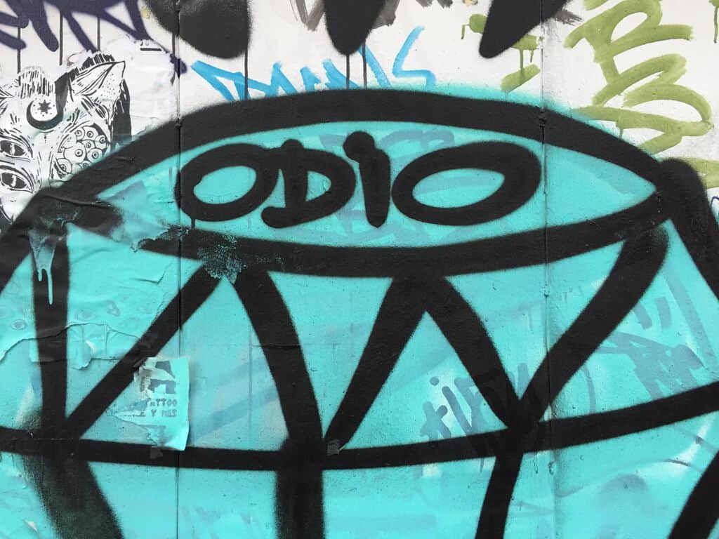 "Hate - Odio" in Bogota