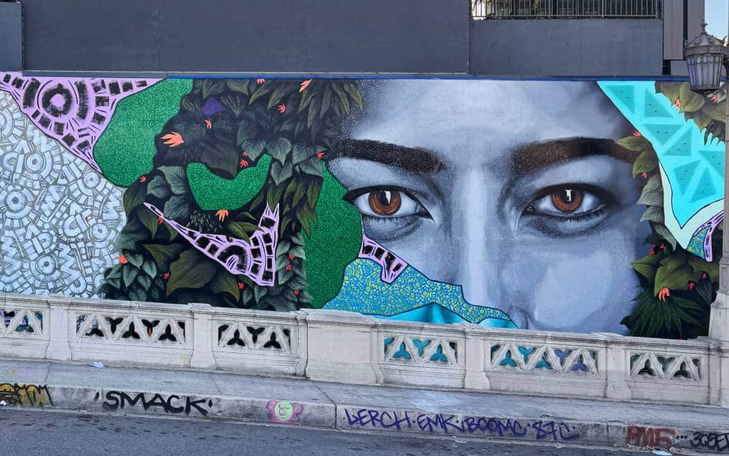 Untitled street art by Kelcey Fisher in Los Angeles