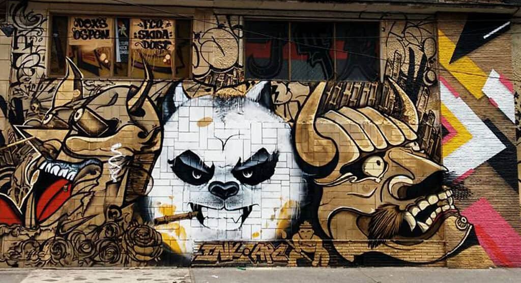 "We are going to knock it down - Lavamoatumbá" by Lavamoatumbá in Bogota