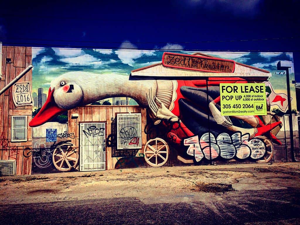 "The duke" by Zed 1 in Miami
