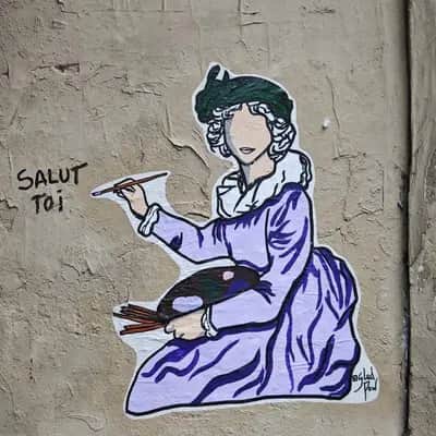 "SALUT TOI" by Gladpow in Paris