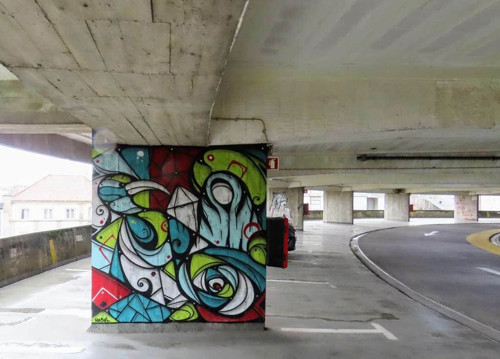 "Colorful Eyes in Abstract Swirls" by Hazul in Porto