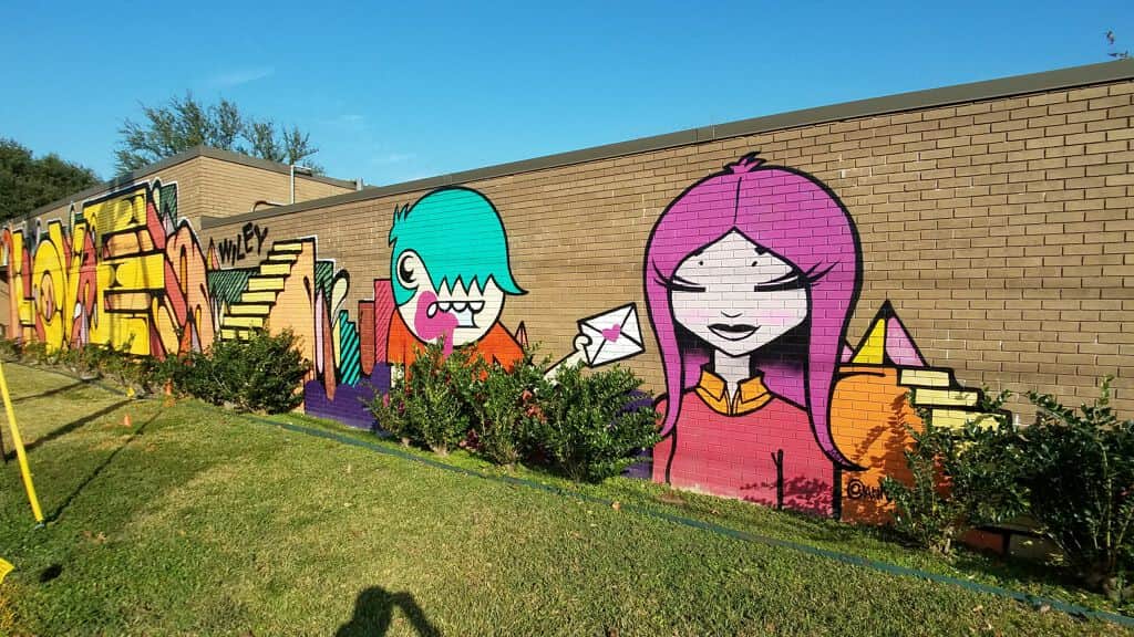 "Old Heights Post Office" by Various Artists in Houston