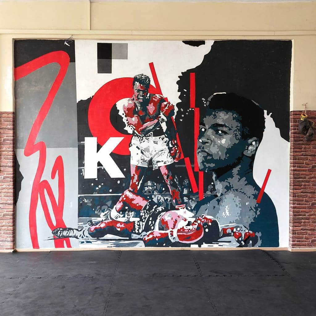 "Muhammad Ali" by Spent1 in Athens