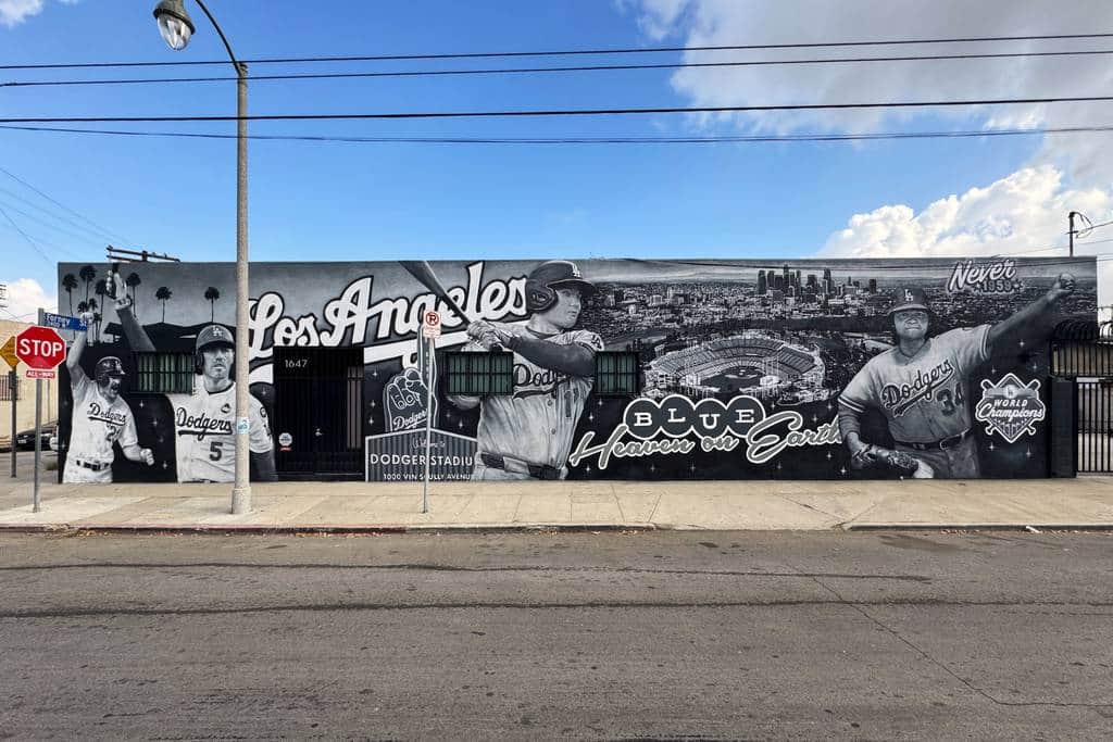 "Blue Heaven On Earth" by Jonas Never in Los Angeles