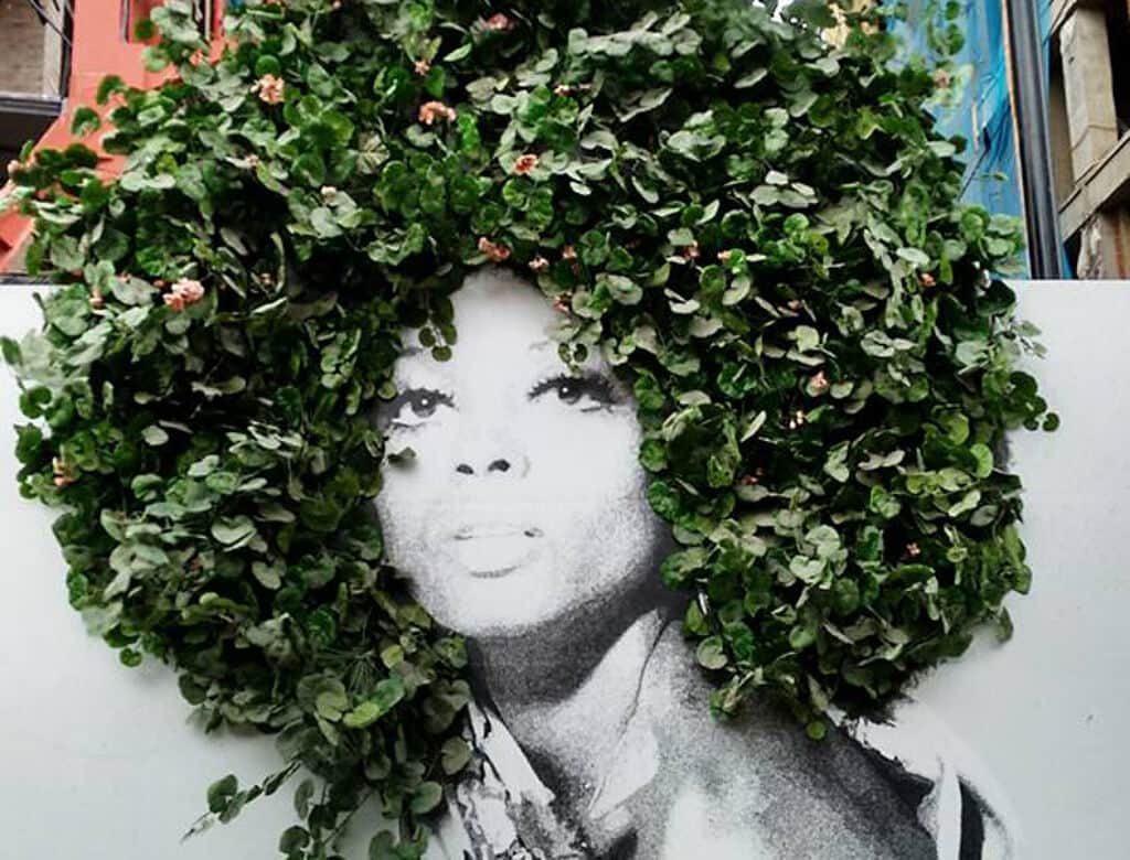 "Woman with hair - Mujer con cabello" in Bogota
